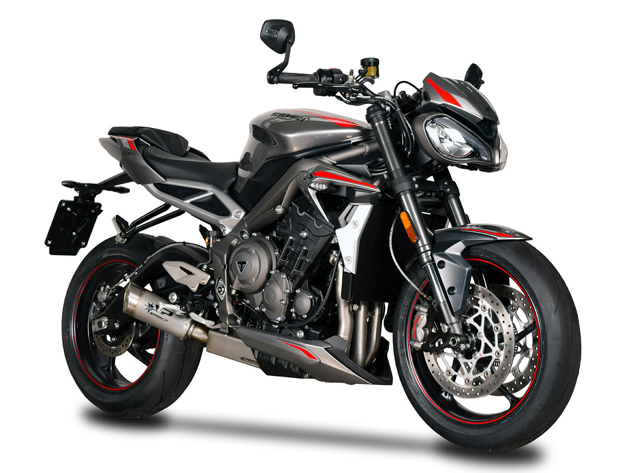 SPARK GTR8502 Triumph Street Triple 765 (2017+) Stainless Steel Exhaust Сollector (racing) – Accessories in the 2WheelsHero Motorcycle Aftermarket Accessories and Parts Online Shop