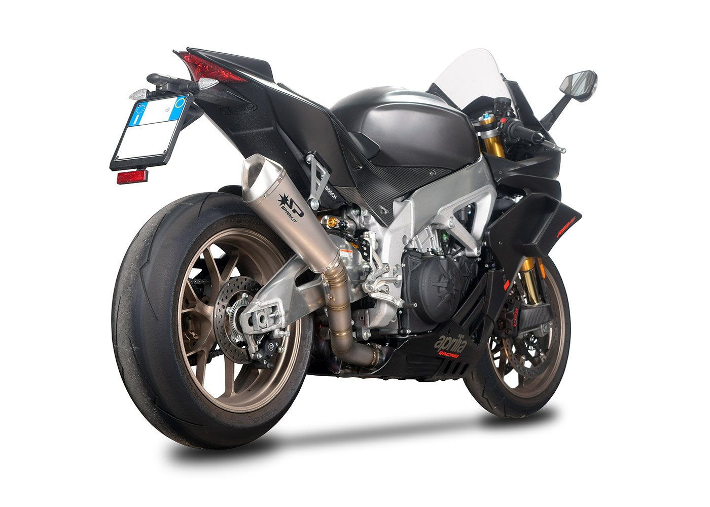 SPARK GAP0402 Aprilia RSV4 / Tuono V4 (2021+) Titanium Slip-on Exhaust "Konix" (racing) – Accessories in the 2WheelsHero Motorcycle Aftermarket Accessories and Parts Online Shop