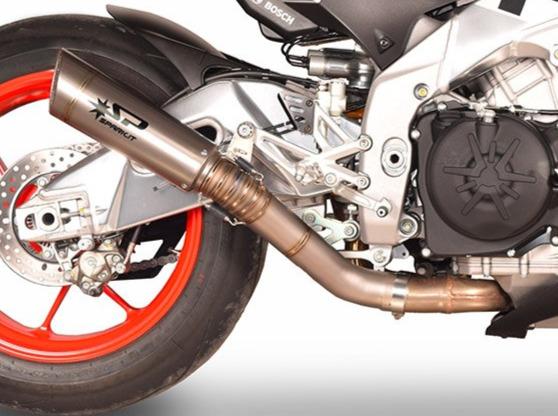 SPARK GAP0404 Aprilia RSV4 / Tuono V4 (17/20) Titanium Slip-on Exhaust "Grid-O" (racing) – Accessories in the 2WheelsHero Motorcycle Aftermarket Accessories and Parts Online Shop