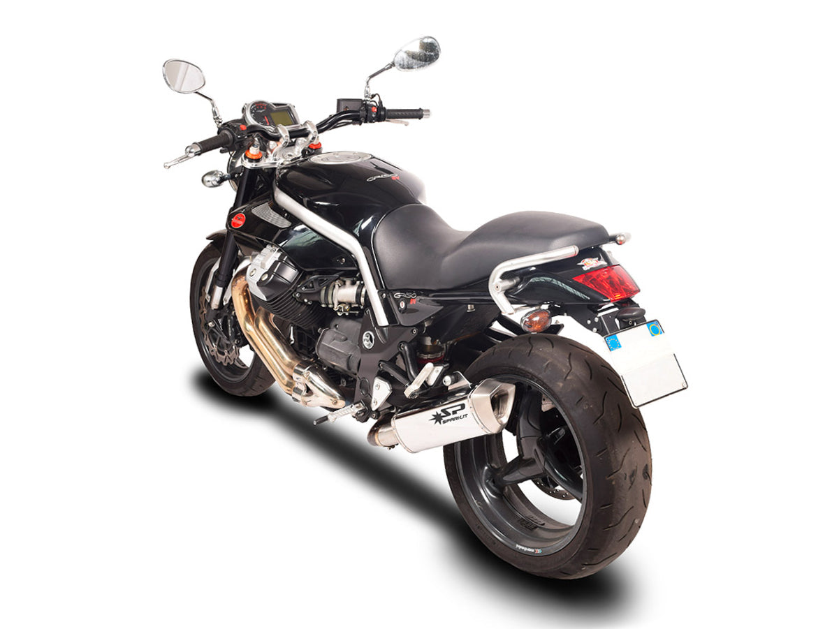 SPARK GGU0101 Moto Guzzi Griso 8V (07/12) Slip-on Exhaust "Force" – Accessories in the 2WheelsHero Motorcycle Aftermarket Accessories and Parts Online Shop