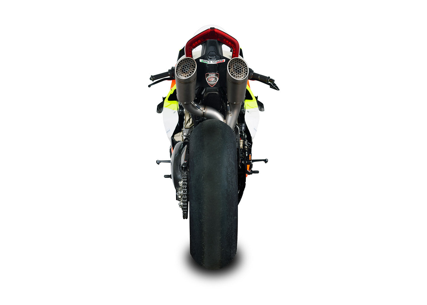 SPARK GDU8845 Ducati Panigale V4 (2018+) Full Titanium Full Exhaust System "GRID-O" (racing; underseat) – Accessories in the 2WheelsHero Motorcycle Aftermarket Accessories and Parts Online Shop