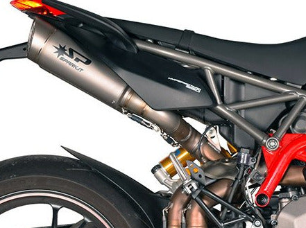 SPARK GDU1808 Ducati Hypermotard 950 (2019+) Titanium Dual Slip-on Exhaust "Grid-o" – Accessories in the 2WheelsHero Motorcycle Aftermarket Accessories and Parts Online Shop