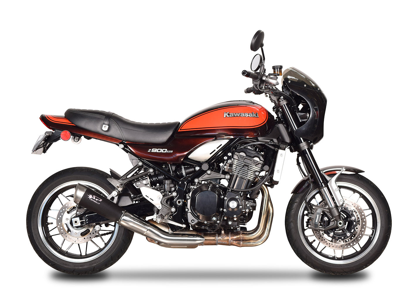 SPARK GKA1101 Kawasaki Z900RS (17/20) Slip-on Exhaust "Evo 5" (approved) – Accessories in the 2WheelsHero Motorcycle Aftermarket Accessories and Parts Online Shop