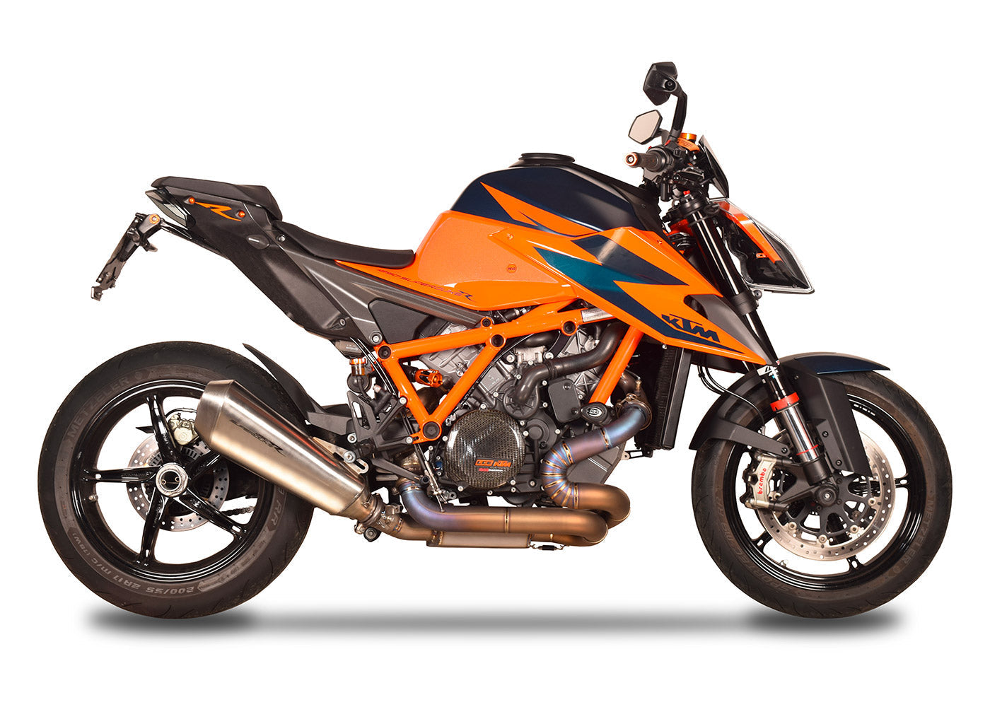 SPARK GKT8502 KTM 1290 / 1390 Super Duke R / R Evo (2020+) Titanium Exhaust Collector (racing; with valve simulator) – Accessories in the 2WheelsHero Motorcycle Aftermarket Accessories and Parts Online Shop