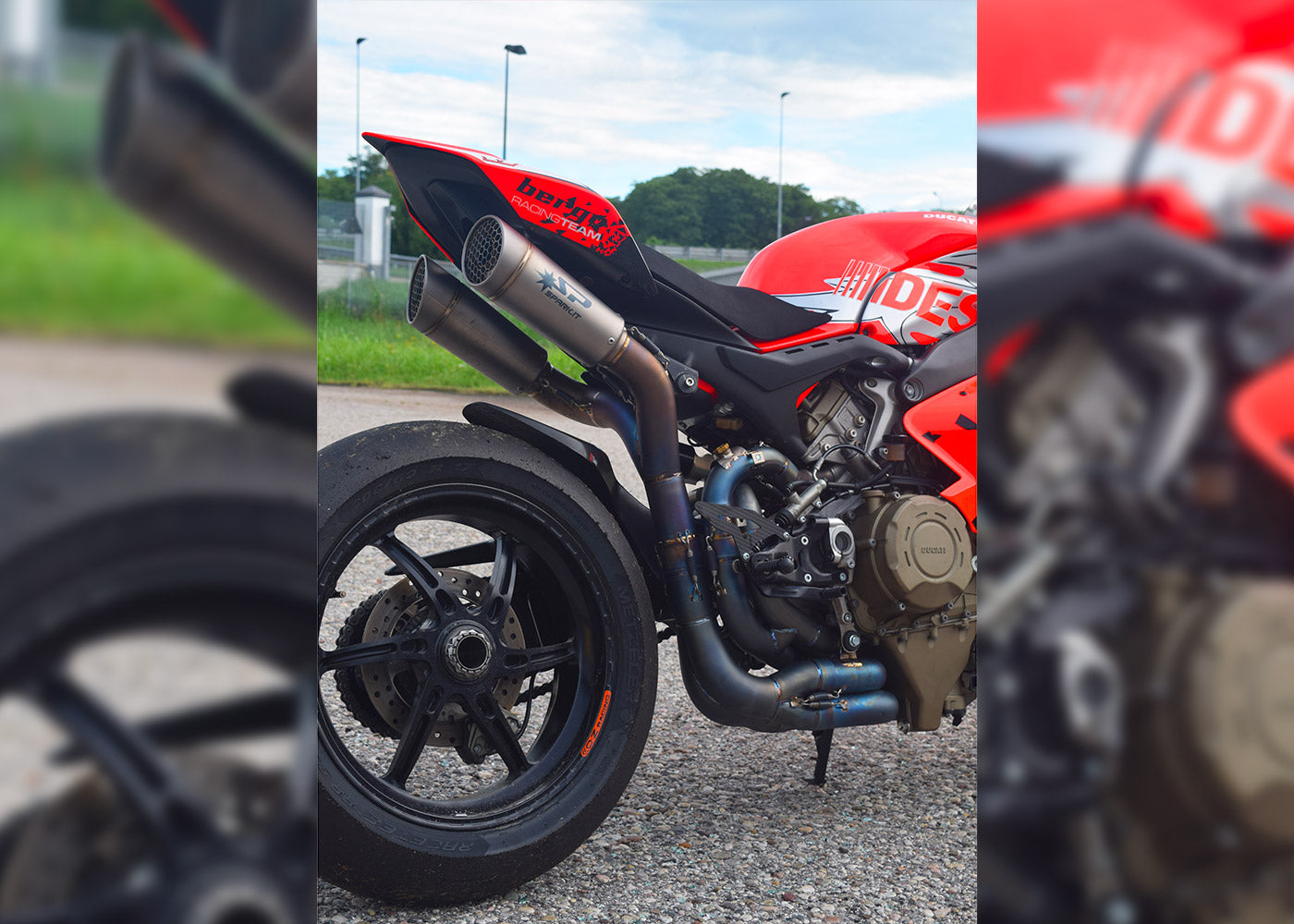 SPARK GDU8845 Ducati Panigale V4 (2018+) Full Titanium Full Exhaust System "GRID-O" (racing; underseat) – Accessories in the 2WheelsHero Motorcycle Aftermarket Accessories and Parts Online Shop