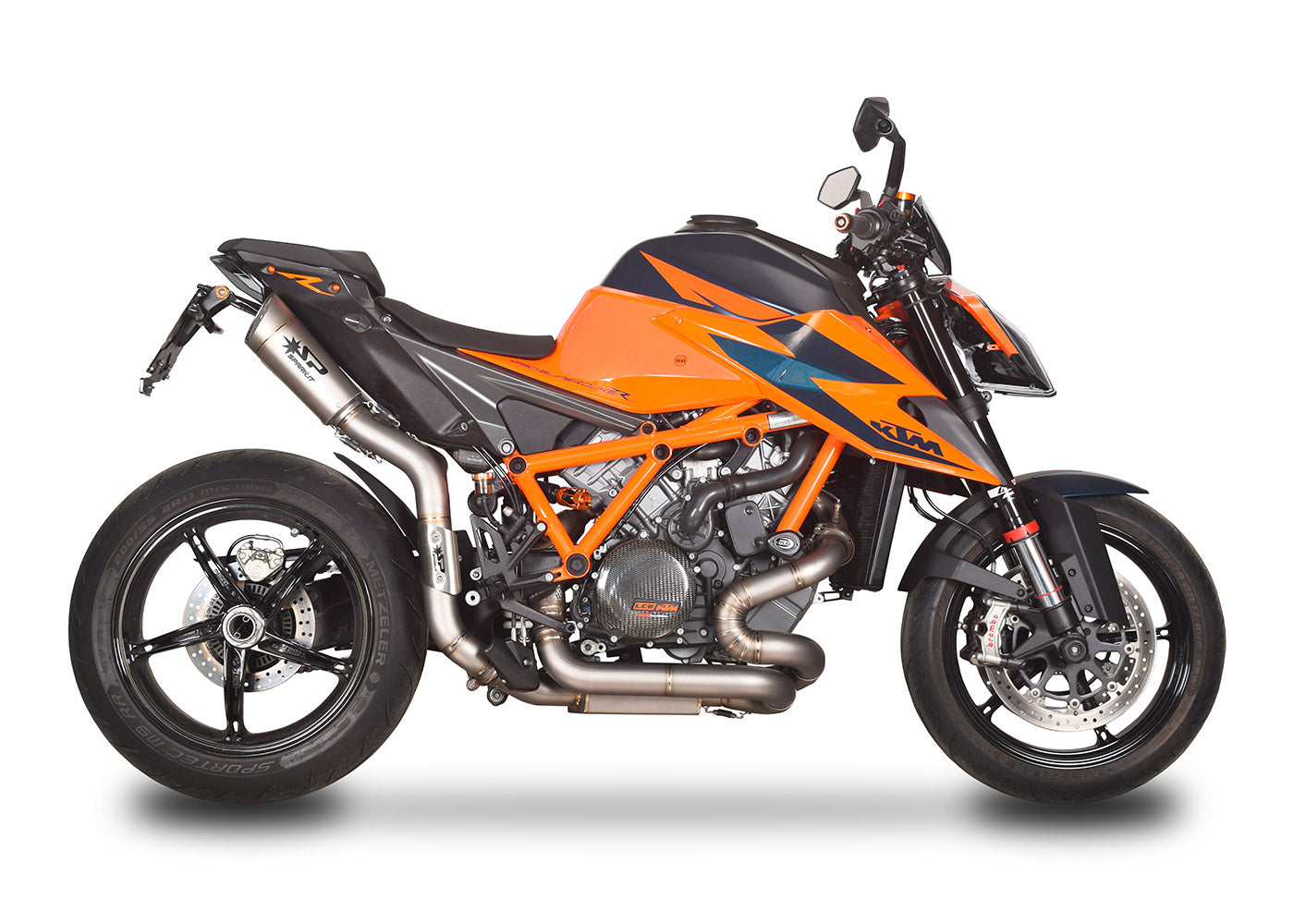 SPARK GKT8503 KTM 1290 / 1390 Super Duke R / R Evo (2020+) Titanium Exhaust Collector (racing; without valve simulator) – Accessories in the 2WheelsHero Motorcycle Aftermarket Accessories and Parts Online Shop