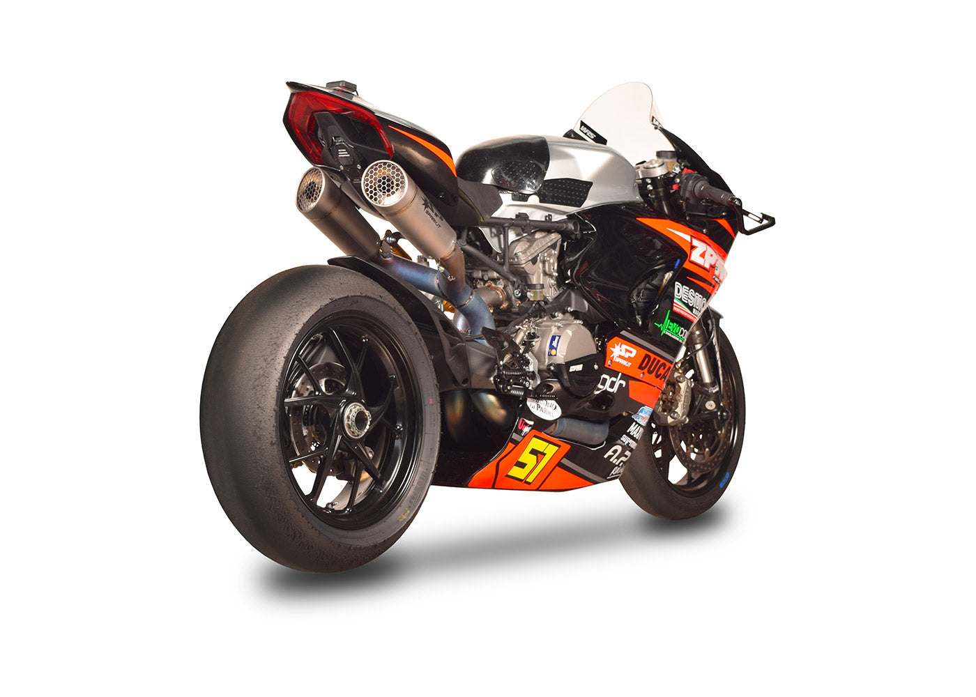 SPARK GDU8832 Ducati Panigale V2 / Streetfighter V2 Full Titanium Exhaust System "GRID-O" (racing) – Accessories in the 2WheelsHero Motorcycle Aftermarket Accessories and Parts Online Shop