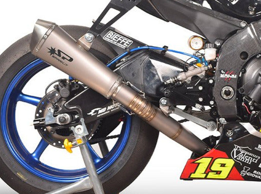 SPARK GYA8877 Yamaha YZF-R6 (2008+) Full Titanium Exhaust System "Konix" (racing; step 3) – Accessories in the 2WheelsHero Motorcycle Aftermarket Accessories and Parts Online Shop