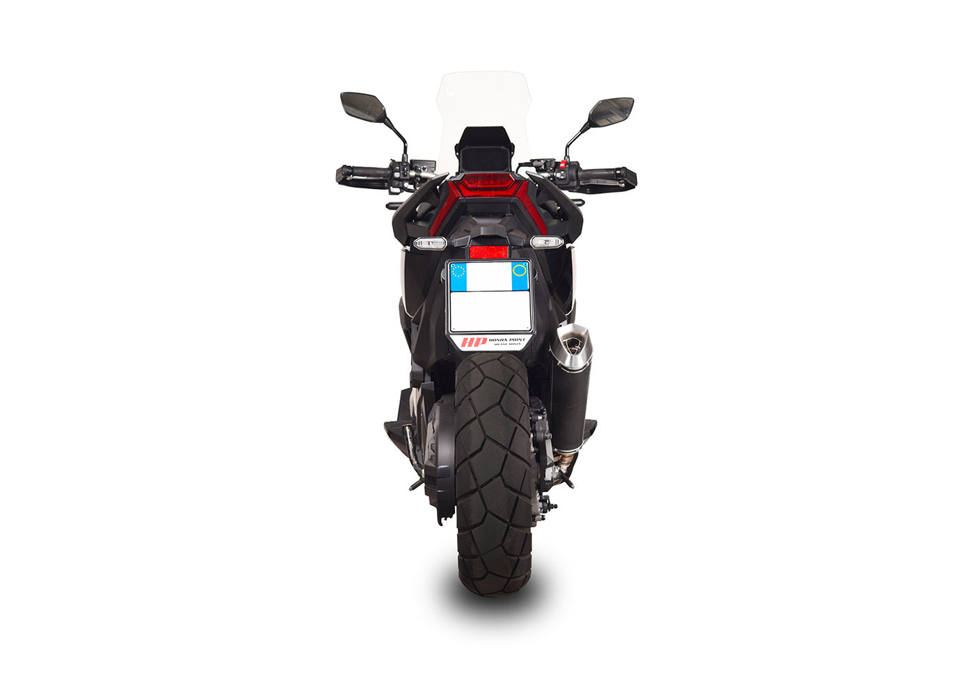 SPARK GHO1801 Honda X-ADV 750 (2017+) Slip-on Exhaust "Konix" (EU homologated) – Accessories in the 2WheelsHero Motorcycle Aftermarket Accessories and Parts Online Shop