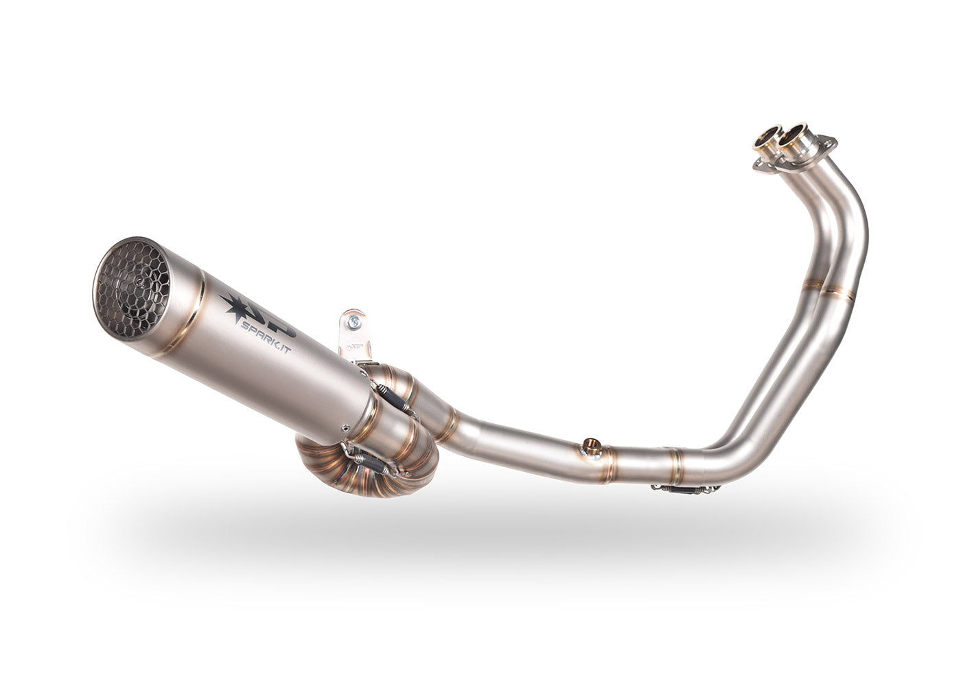 SPARK GYA8876 Yamaha MT-07/Tracer 700 Titanium Full Exhaust System "Grid-O" (racing) – Accessories in the 2WheelsHero Motorcycle Aftermarket Accessories and Parts Online Shop