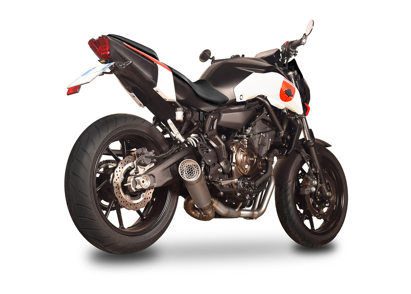 SPARK GYA8876 Yamaha MT-07/Tracer 700 Titanium Full Exhaust System "Grid-O" (racing) – Accessories in the 2WheelsHero Motorcycle Aftermarket Accessories and Parts Online Shop