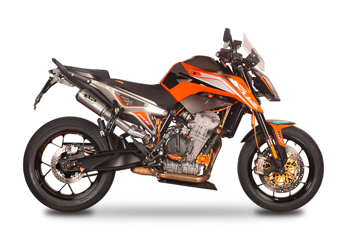 SPARK GKT0116 KTM 790 / 890 Duke (2018+) Semi-Full Double Exhaust System "MotoGP" (approved; titanium) – Accessories in the 2WheelsHero Motorcycle Aftermarket Accessories and Parts Online Shop