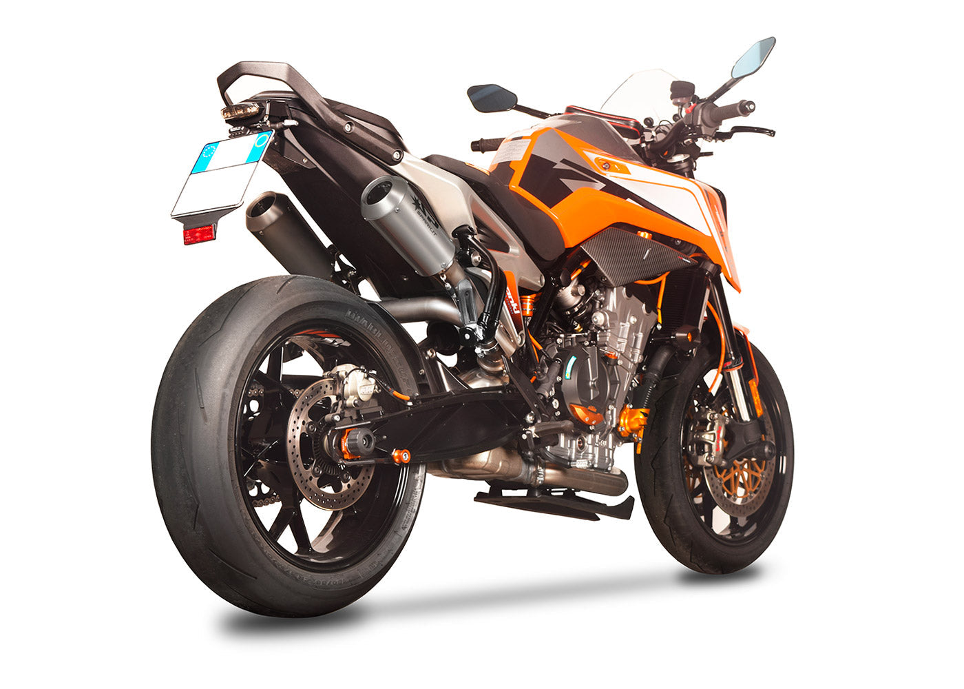 SPARK GKT0116 KTM 790 / 890 Duke (2018+) Semi-Full Double Exhaust System "MotoGP" (approved; titanium) – Accessories in the 2WheelsHero Motorcycle Aftermarket Accessories and Parts Online Shop