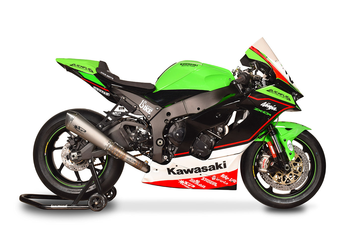 SPARK GKA8837 Kawasaki ZX-10R (2021+) Full Titanium Exhaust System "Konix" (racing) – Accessories in the 2WheelsHero Motorcycle Aftermarket Accessories and Parts Online Shop