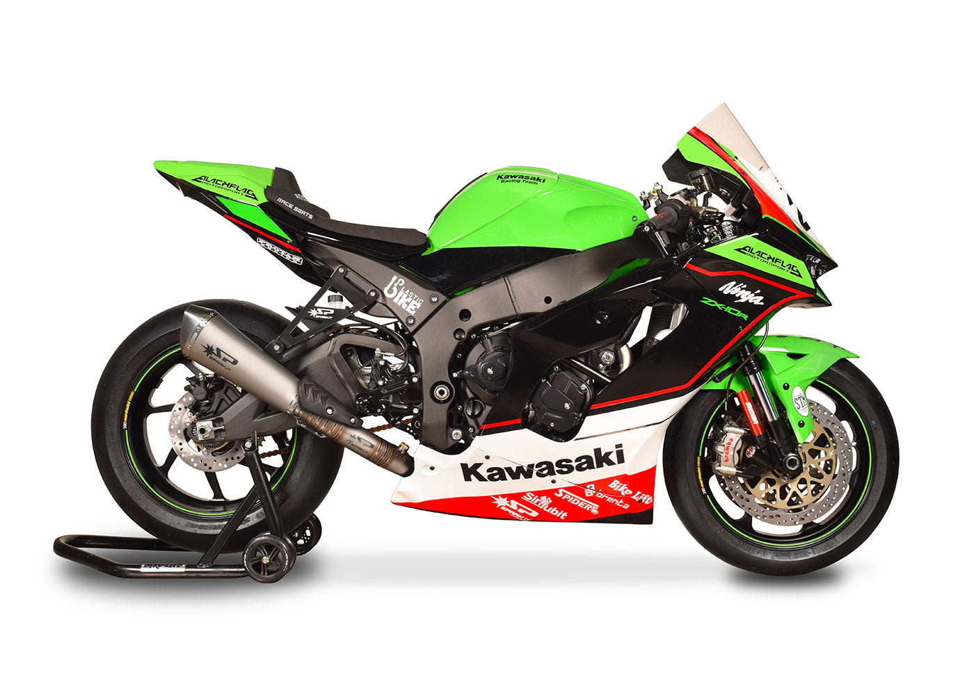 SPARK GKA8837 Kawasaki ZX-10R (2021+) Full Titanium Exhaust System "Konix" (racing) – Accessories in the 2WheelsHero Motorcycle Aftermarket Accessories and Parts Online Shop