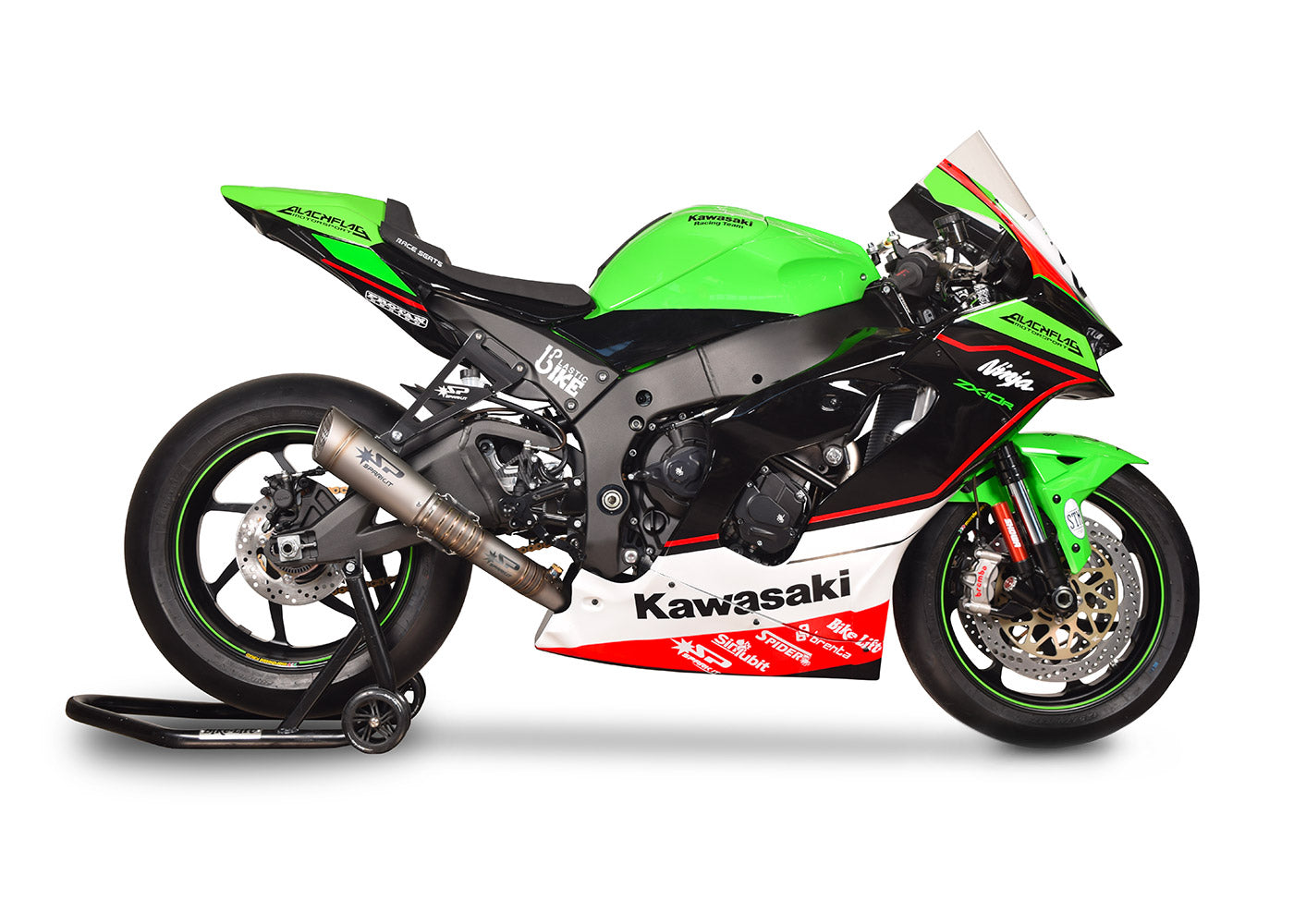 SPARK GKA8838 Kawasaki ZX-10R (2021+) Full Titanium Exhaust System "GRID-O" (racing) – Accessories in the 2WheelsHero Motorcycle Aftermarket Accessories and Parts Online Shop