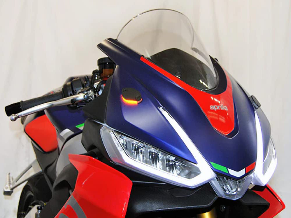 NEW RAGE CYCLES Aprilia RS 660 (2020+) LED Mirror Block-off Turn Signals