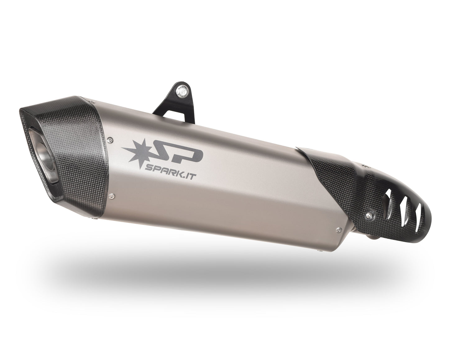 SPARK GKT0204 KTM 1290 Super Adventure (17/20) Slip-on Exhaust "Fighter" (approved; titanium) – Accessories in the 2WheelsHero Motorcycle Aftermarket Accessories and Parts Online Shop