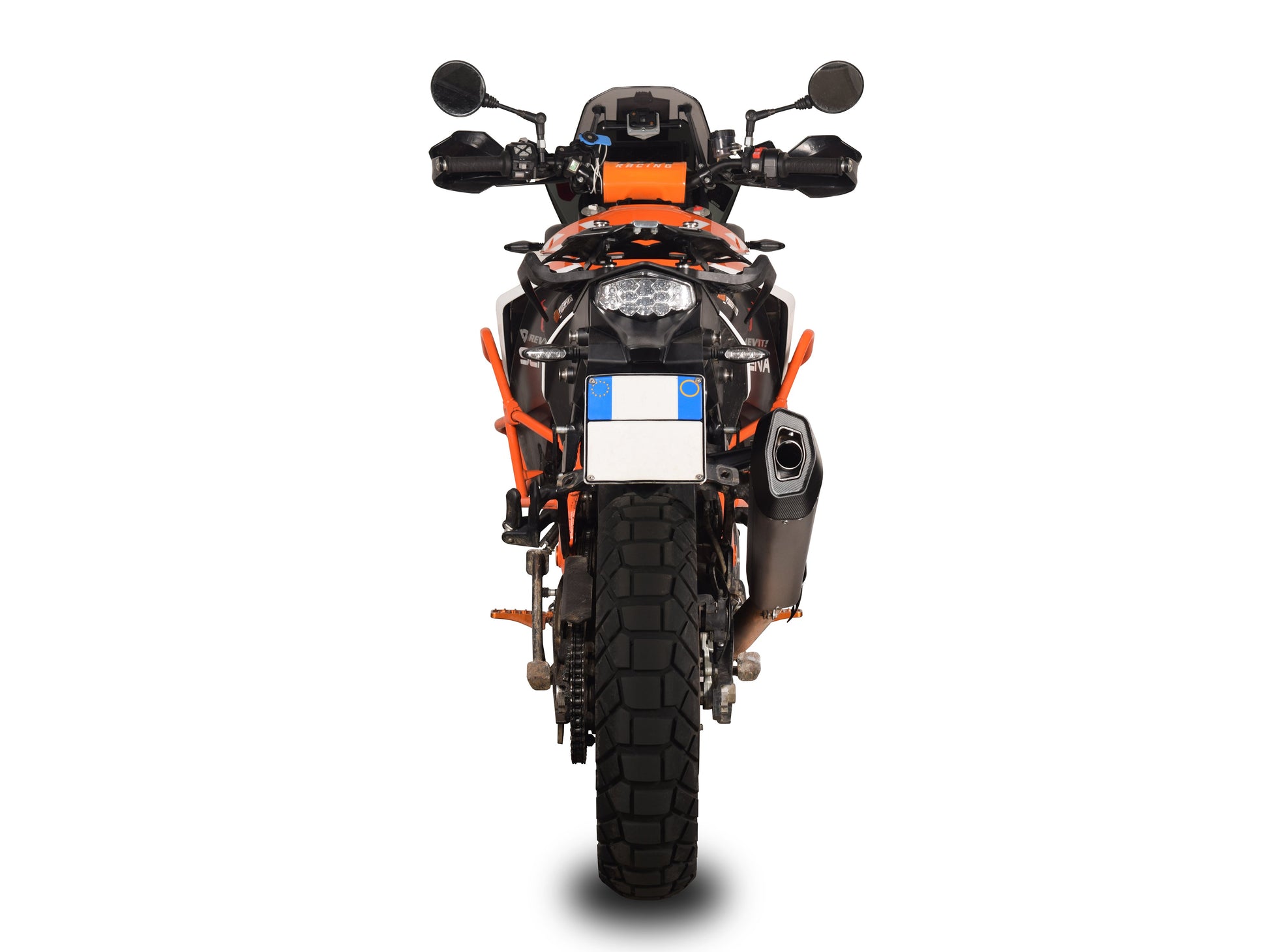 SPARK GKT0204 KTM 1290 Super Adventure (17/20) Slip-on Exhaust "Fighter" (approved; titanium) – Accessories in the 2WheelsHero Motorcycle Aftermarket Accessories and Parts Online Shop