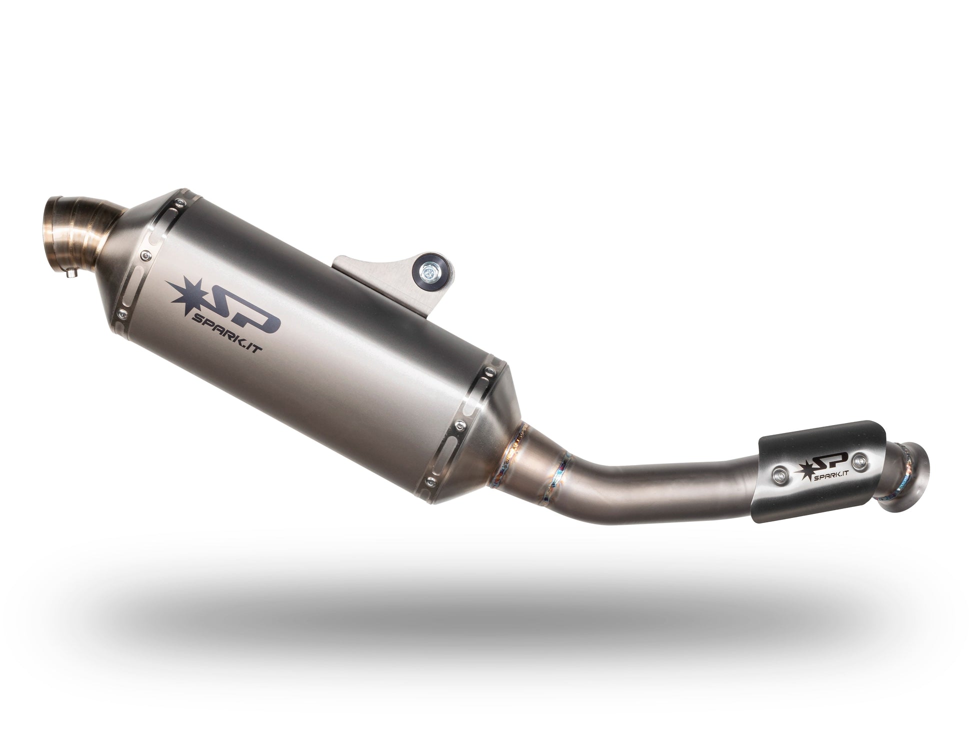 SPARK GKT0501 KTM 890 / 790 Adventure (2022+) Slip-on Exhaust "Dakar" (EURO 5; titanium) – Accessories in the 2WheelsHero Motorcycle Aftermarket Accessories and Parts Online Shop