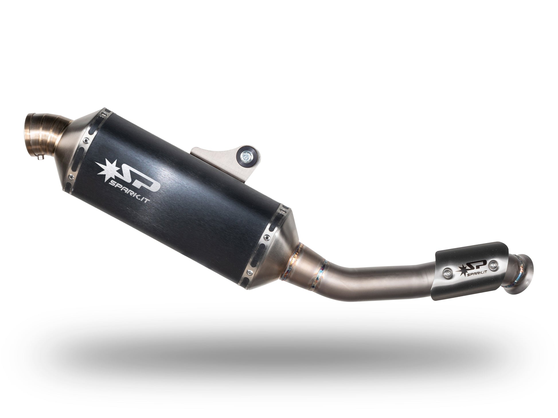 SPARK GKT0501 Husqvarna Norden 901 (2022+) Slip-on Exhaust "Dakar" (EURO 5; dark stainless steel) – Accessories in the 2WheelsHero Motorcycle Aftermarket Accessories and Parts Online Shop