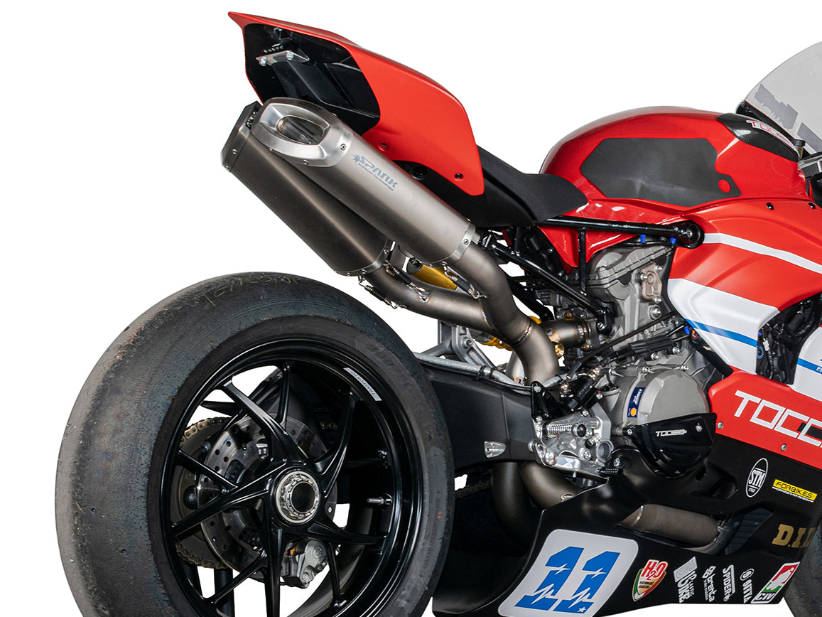 SPARK GDU8836 Ducati Panigale 959 / V2 (2016+) Full Titanium Exhaust System "SSP600 REPLICA" (racing) – Accessories in the 2WheelsHero Motorcycle Aftermarket Accessories and Parts Online Shop