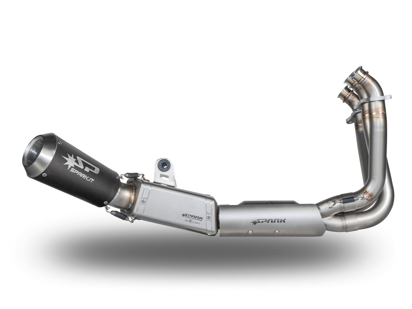 SPARK GTR8818 Triumph Trident 660 / Tiger Sport 660 (2021+) Dark Style Full Exhaust System "Moto GP" (EU Homologated) – Accessories in the 2WheelsHero Motorcycle Aftermarket Accessories and Parts Online Shop