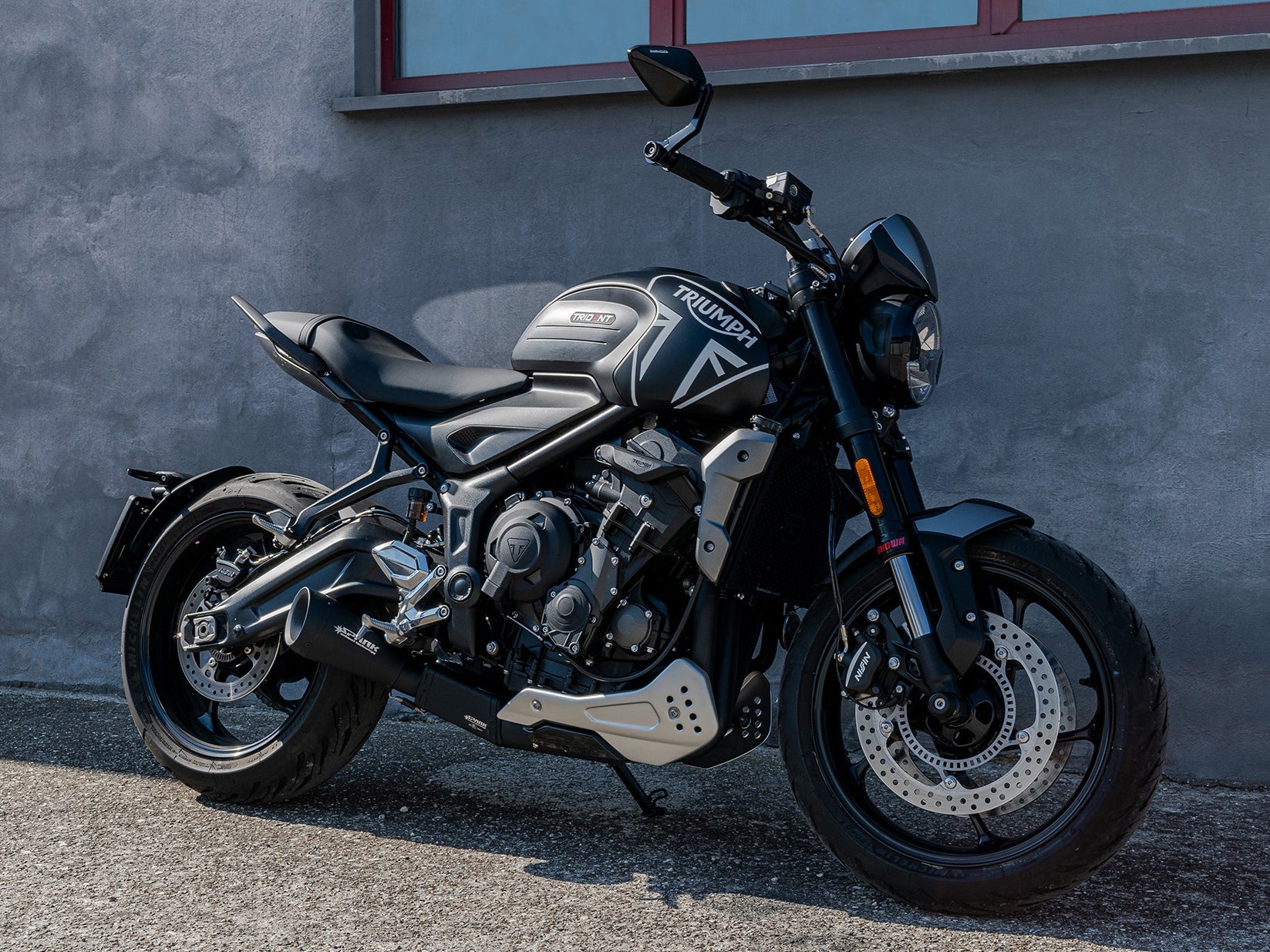 SPARK GTR8819 Triumph Tiger Sport 660 / Trident 660 (2021+) Black Series Full Exhaust System "60'S" – Accessories in the 2WheelsHero Motorcycle Aftermarket Accessories and Parts Online Shop