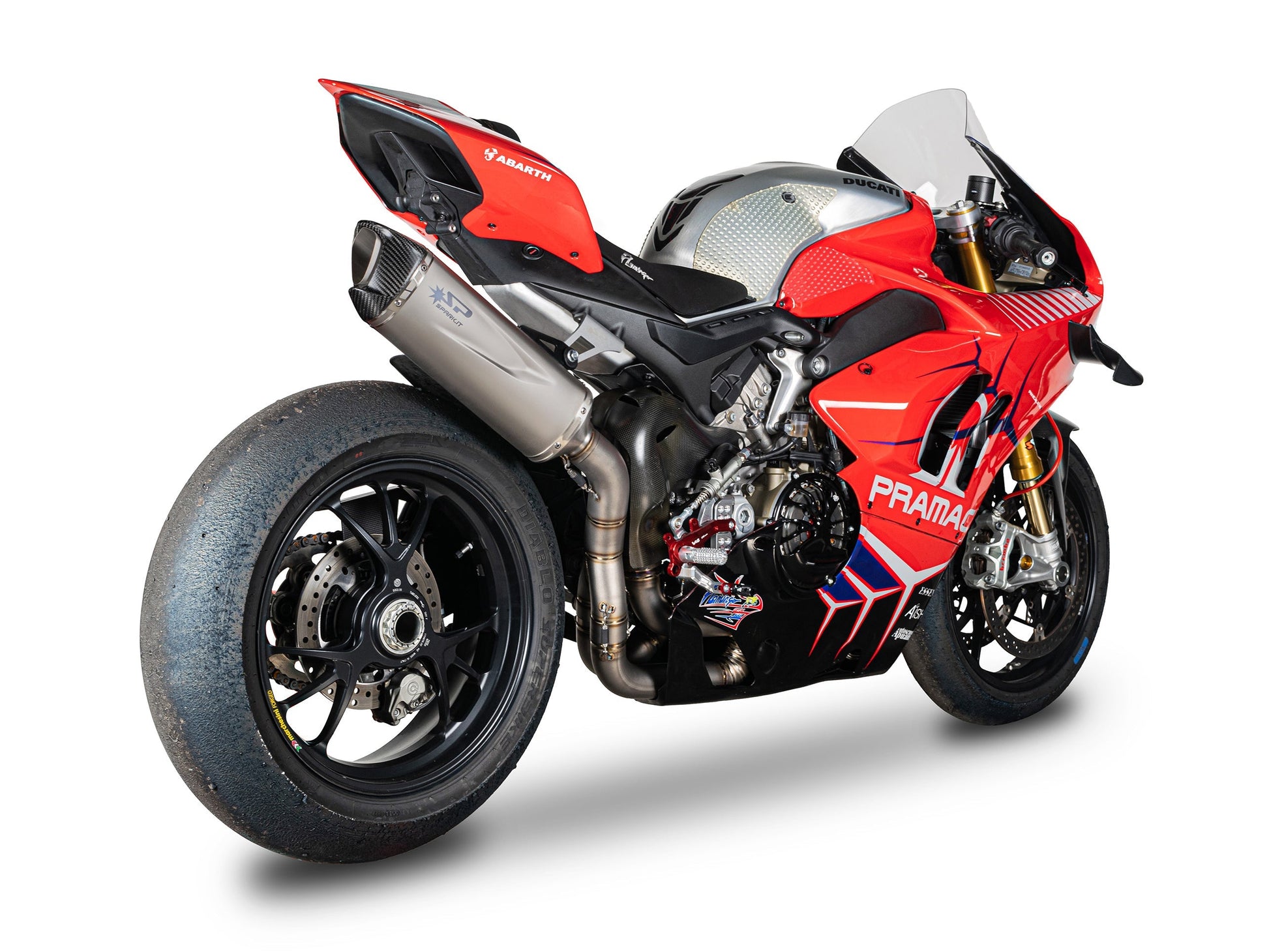 SPARK GDU8840 Ducati Panigale V4 / Streetfighter Exhaust System "FORCE EVO" (racing) – Accessories in the 2WheelsHero Motorcycle Aftermarket Accessories and Parts Online Shop