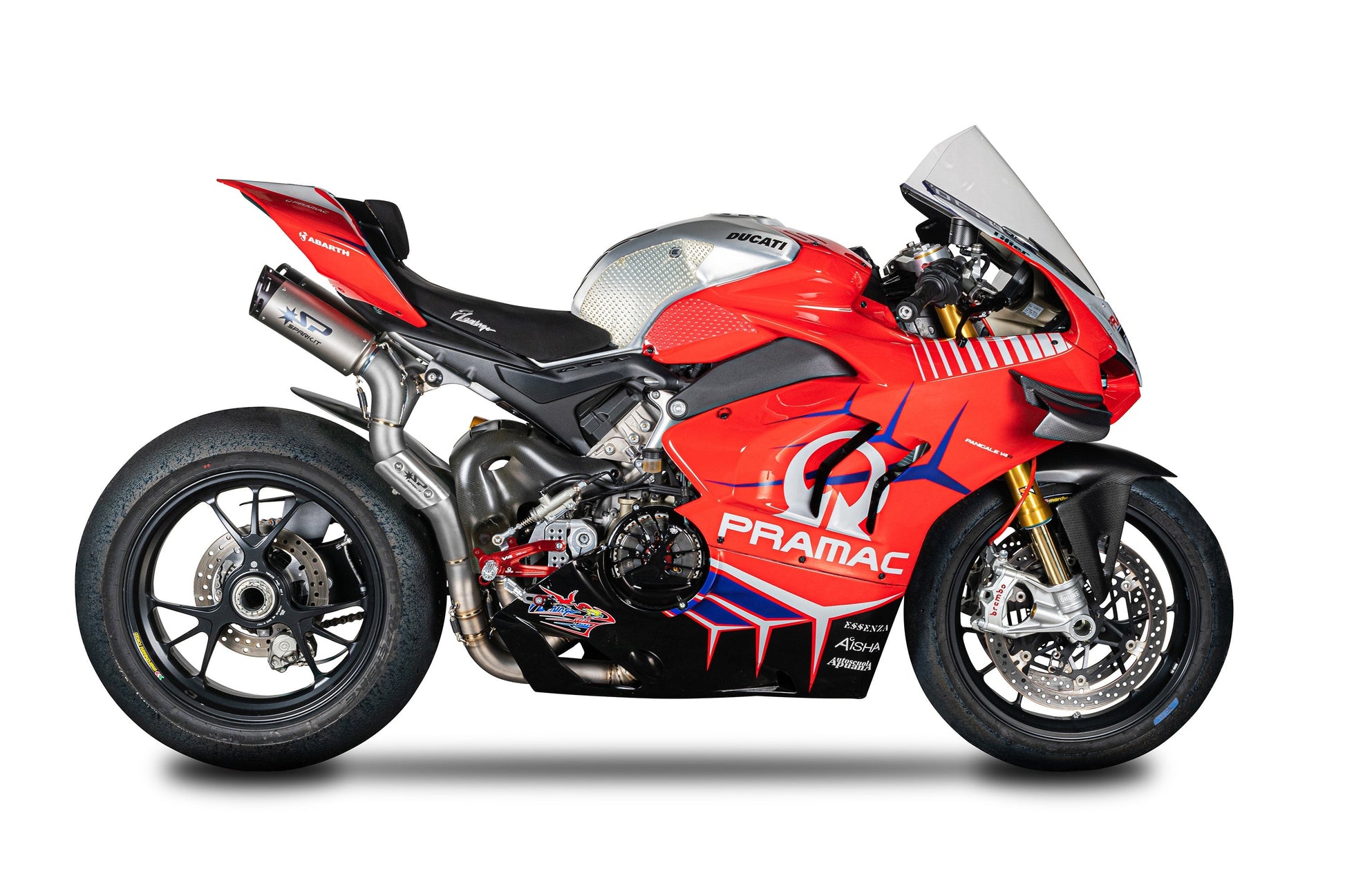 SPARK GDU8847 Ducati Panigale V4 / Streetfighter Titanium 3/4 Exhaust System "DYNO" (racing) – Accessories in the 2WheelsHero Motorcycle Aftermarket Accessories and Parts Online Shop