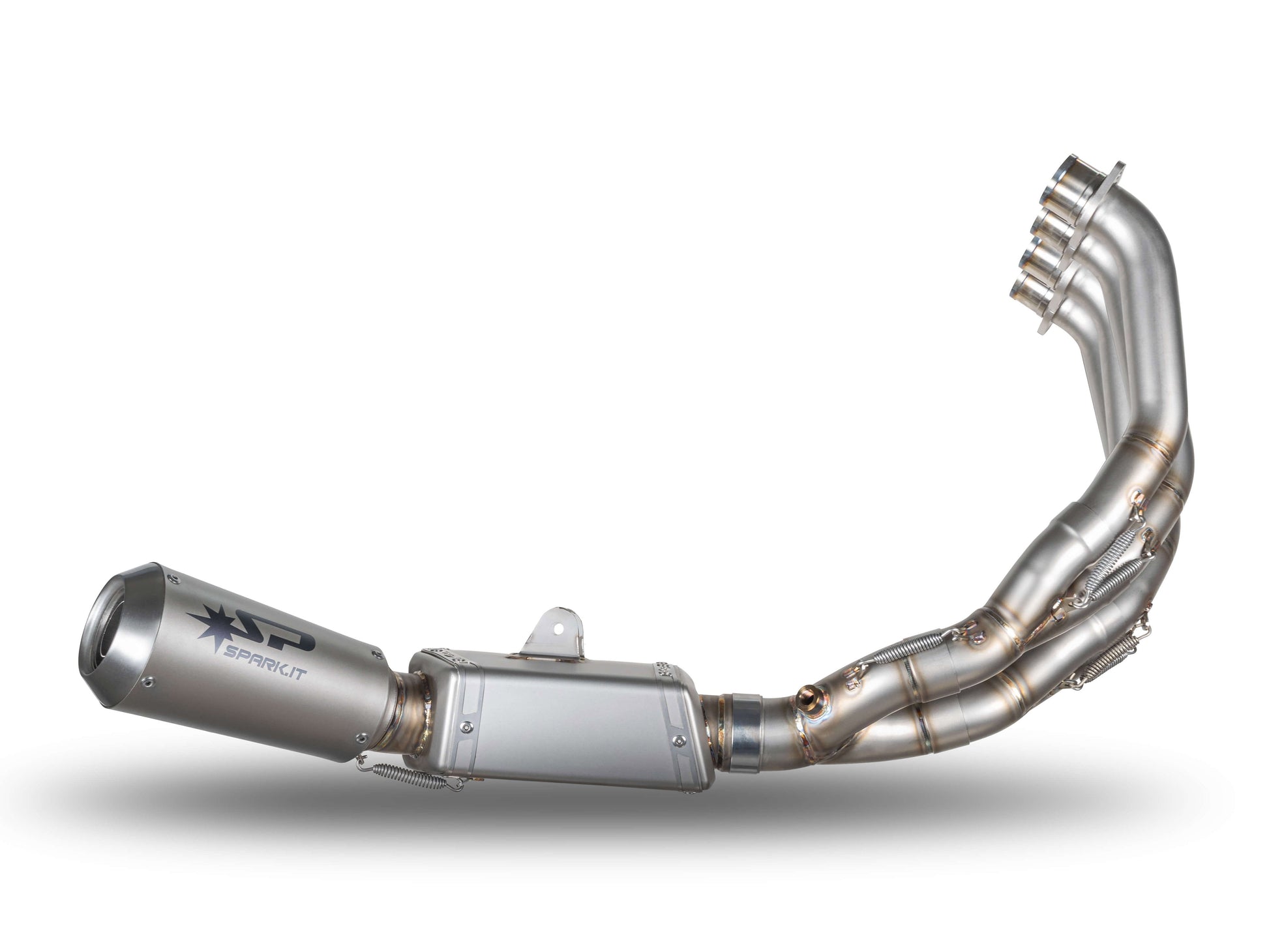 SPARK GHO8842 Honda CB650R / CBR650R (2019+) Titanium Full Exhaust System "Moto GP" (EU Homologated; low mount) – Accessories in the 2WheelsHero Motorcycle Aftermarket Accessories and Parts Online Shop