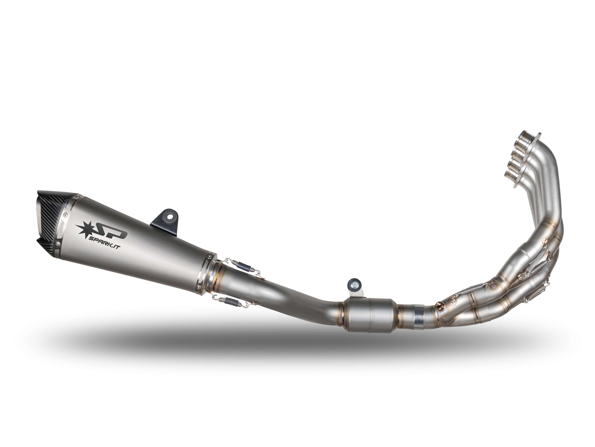 SPARK GHO8839 Honda CB650R / CBR650R (2019+) Titanium Full Exhaust System "Konix Evo" (high mount) – Accessories in the 2WheelsHero Motorcycle Aftermarket Accessories and Parts Online Shop