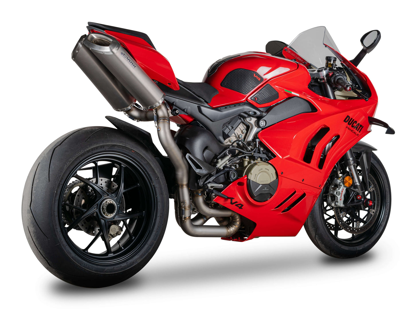 SPARK GDU8838 Ducati Panigale V4 / Streetfighter Titanium 3/4 Exhaust System "RECTANGULAR" (racing) – Accessories in the 2WheelsHero Motorcycle Aftermarket Accessories and Parts Online Shop