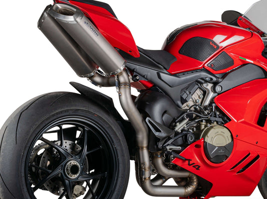 SPARK GDU8838 Ducati Panigale V4 / Streetfighter Titanium 3/4 Exhaust System "RECTANGULAR" (racing) – Accessories in the 2WheelsHero Motorcycle Aftermarket Accessories and Parts Online Shop