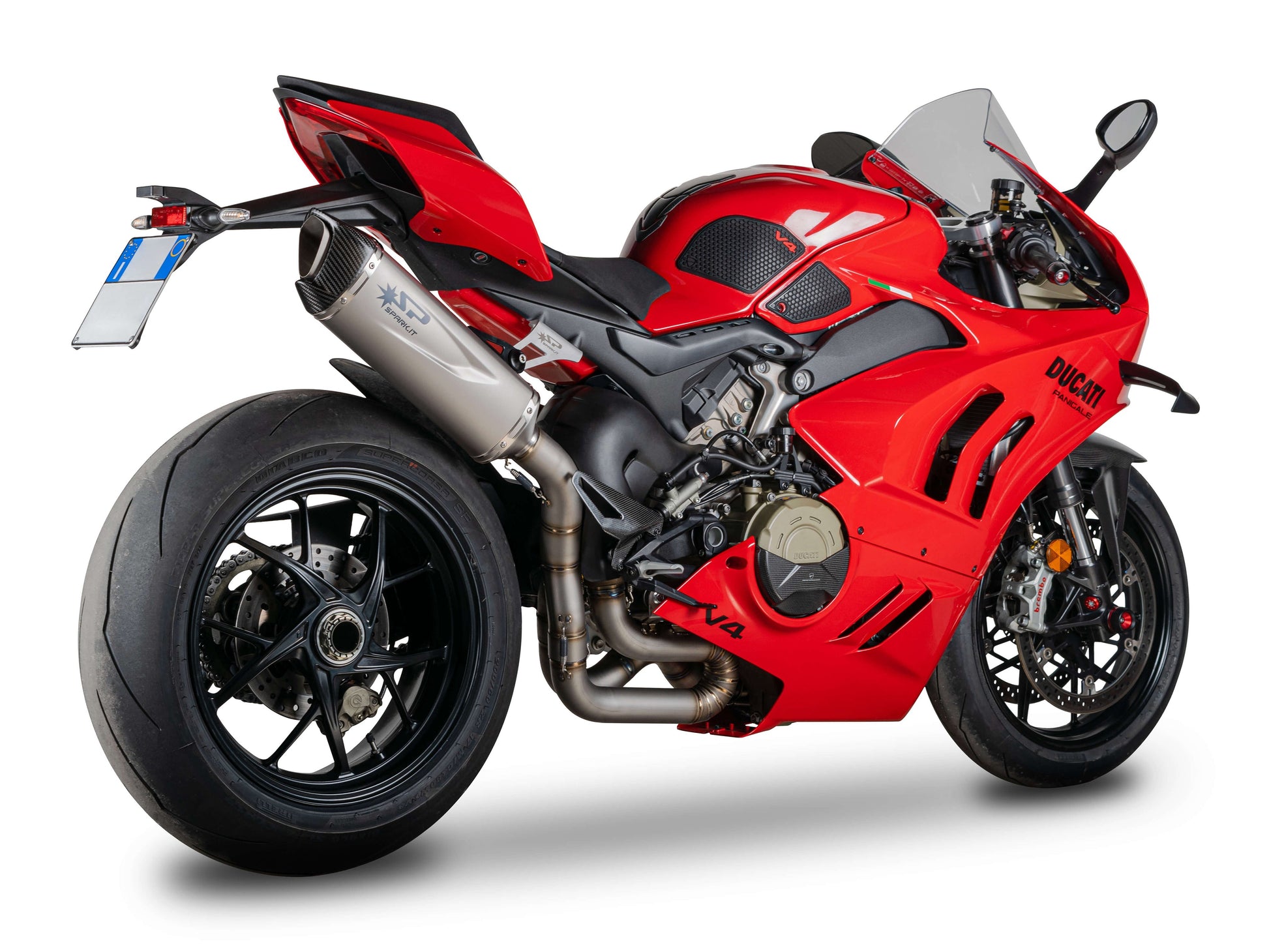 SPARK GDU8840 Ducati Panigale V4 / Streetfighter Exhaust System "FORCE EVO" (racing) – Accessories in the 2WheelsHero Motorcycle Aftermarket Accessories and Parts Online Shop