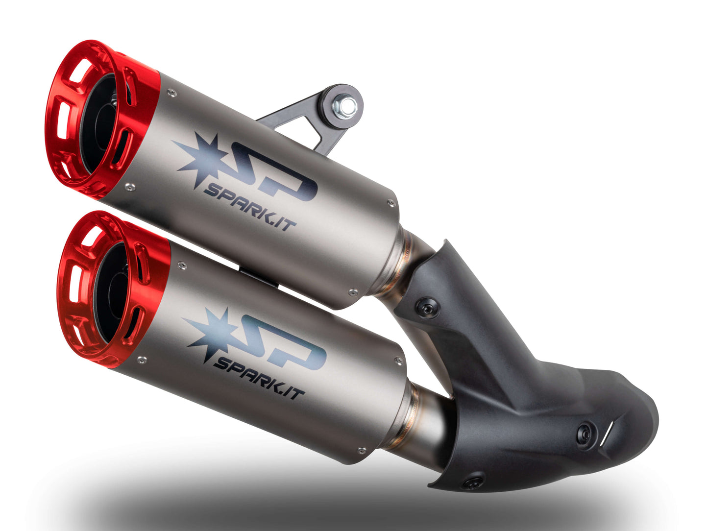 SPARK GDU0839 Ducati Monster 950 / 937 (2021+) Titanium Slip-on Exhaust "DYNO" (EU homologated; red end caps) – Accessories in the 2WheelsHero Motorcycle Aftermarket Accessories and Parts Online Shop