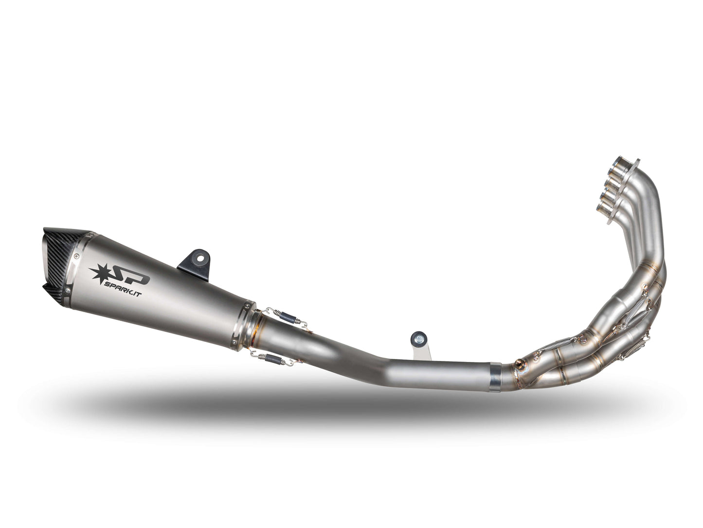 SPARK GHO8839 Honda CB650R / CBR650R (2019+) Titanium Full Exhaust System "Konix Evo" (high mount) – Accessories in the 2WheelsHero Motorcycle Aftermarket Accessories and Parts Online Shop