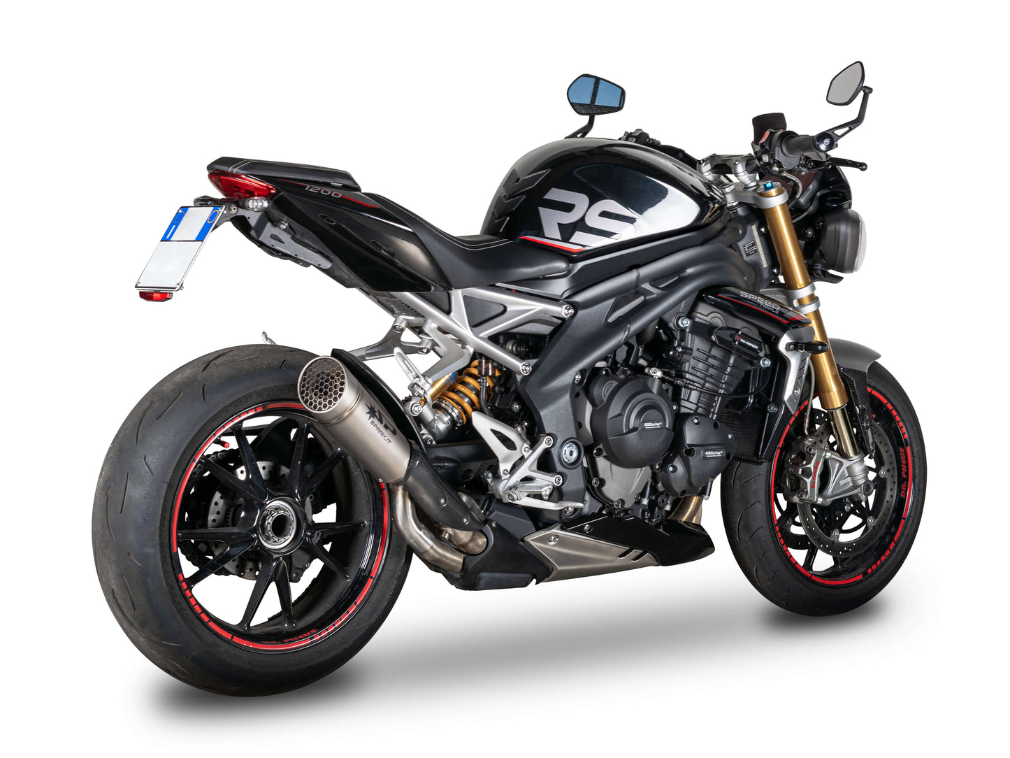 SPARK GTR0105 Triumph Speed Triple 1200RR / 1200RS (2021+) Titanium Slip-on Exhaust "Grid-O" (EU Homologated) – Accessories in the 2WheelsHero Motorcycle Aftermarket Accessories and Parts Online Shop