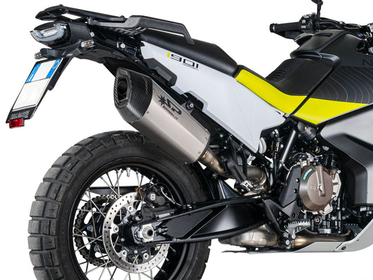 SPARK GHU0601 Husqvarna Norden 901 (2022+) Titanium Full Exhaust System "Fighter EVO" (EU Homologated) – Accessories in the 2WheelsHero Motorcycle Aftermarket Accessories and Parts Online Shop