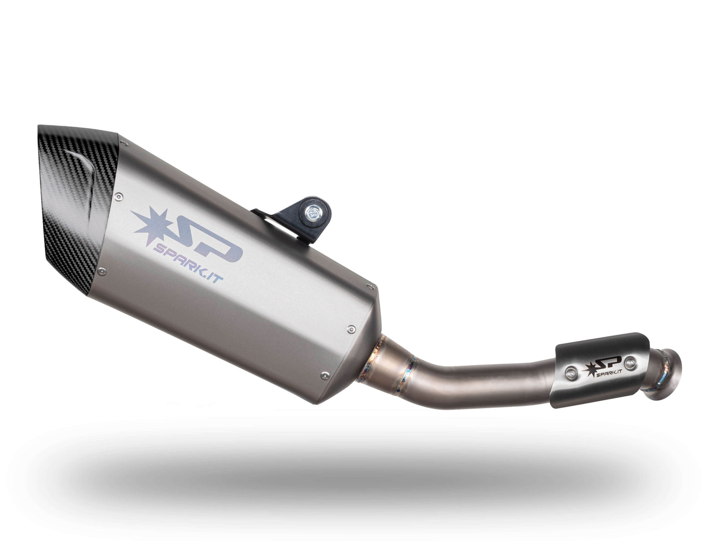 SPARK GHU0601 Husqvarna Norden 901 (2022+) Titanium Full Exhaust System "Fighter EVO" (EU Homologated) – Accessories in the 2WheelsHero Motorcycle Aftermarket Accessories and Parts Online Shop