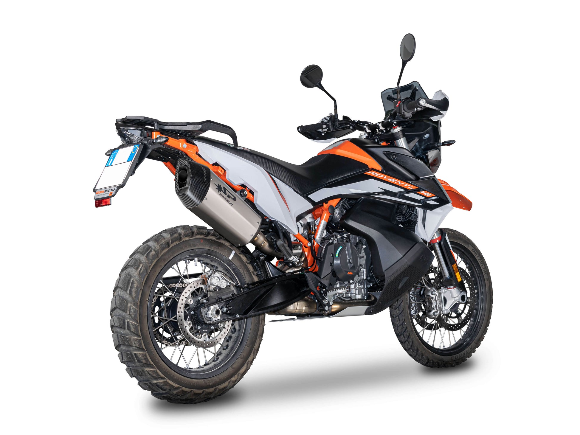 SPARK GHU0601 KTM 790 Adventure / 890 Adventure R (2021+) Titanium Full Exhaust System "Fighter EVO" (EU Homologated) – Accessories in the 2WheelsHero Motorcycle Aftermarket Accessories and Parts Online Shop