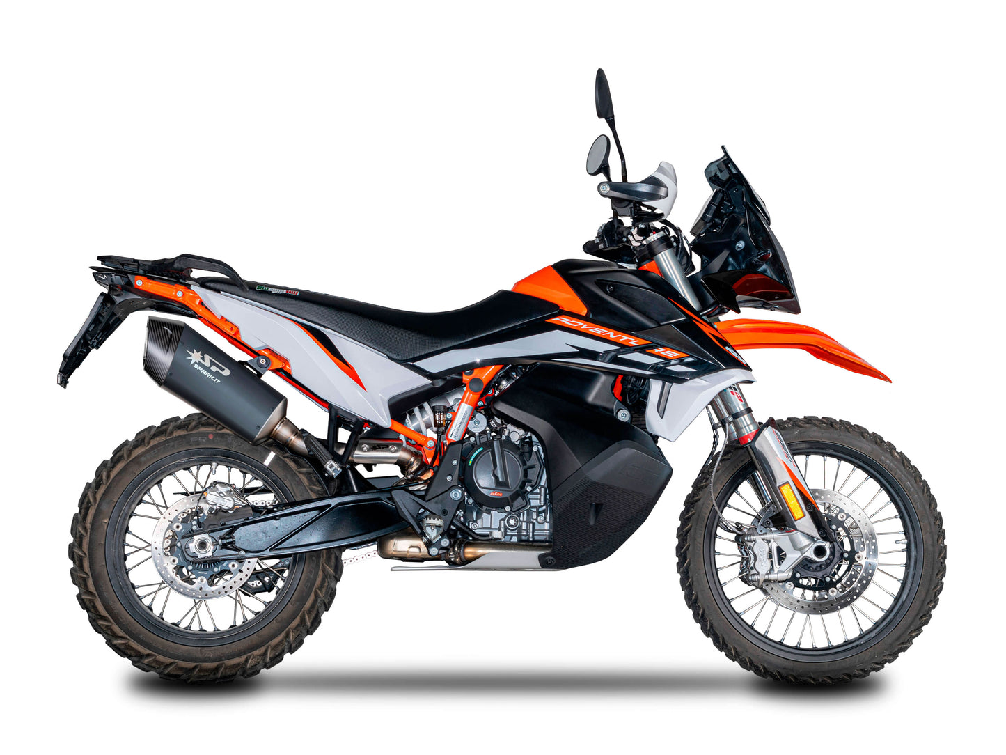 SPARK GHU0601 KTM 790 Adventure / 890 Adventure R (2021+) Black Series Full Exhaust System "Fighter EVO" (EU Homologated) – Accessories in the 2WheelsHero Motorcycle Aftermarket Accessories and Parts Online Shop