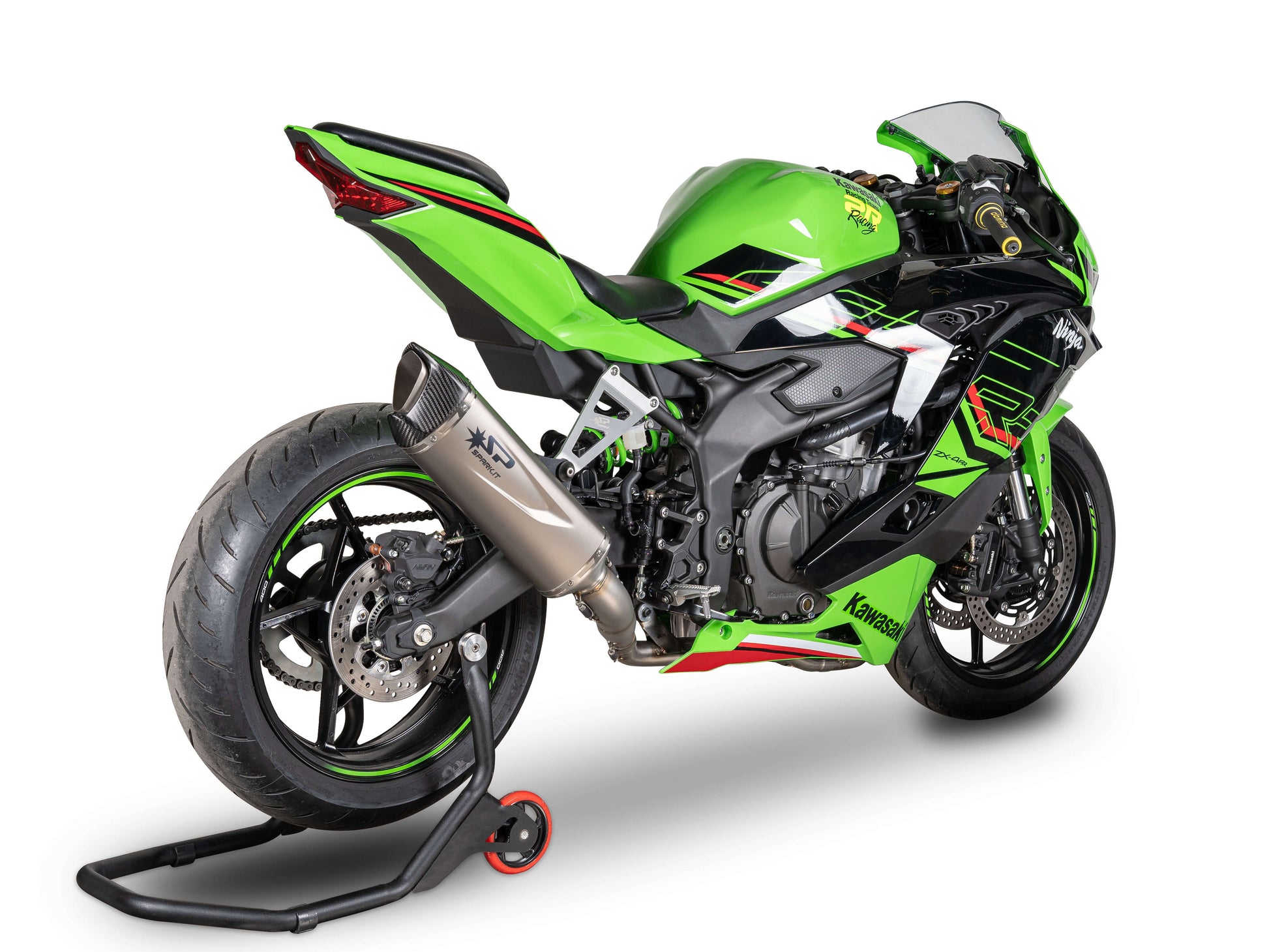 SPARK GKA8852 + SKIT118 Kawasaki ZX-4RR (2024+) Titanium Full Exhaust System "Force EVO" (EU Homologated) – Accessories in the 2WheelsHero Motorcycle Aftermarket Accessories and Parts Online Shop