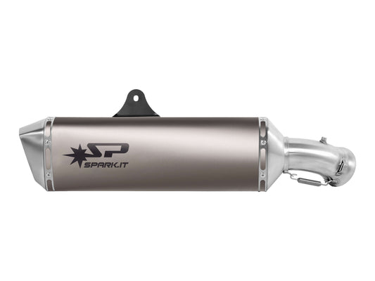 SPARK GBM0301 BMW R1200S / K1200R (04/08) Titanium Slip-on Exhaust "FORCE" – Accessories in the 2WheelsHero Motorcycle Aftermarket Accessories and Parts Online Shop