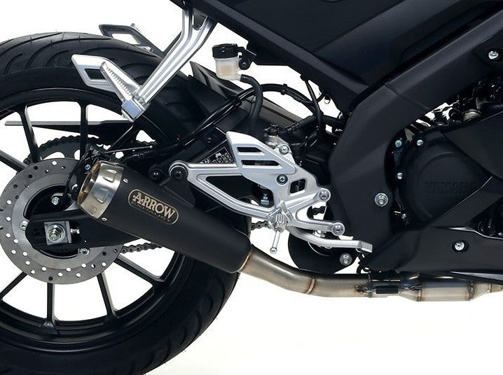 ARROW 51019MI+51004PRN Yamaha MT125 (2021+) Steel Full Exhaust System "Competition Evo Pro-Race" (racing) – Accessories in the 2WheelsHero Motorcycle Aftermarket Accessories and Parts Online Shop