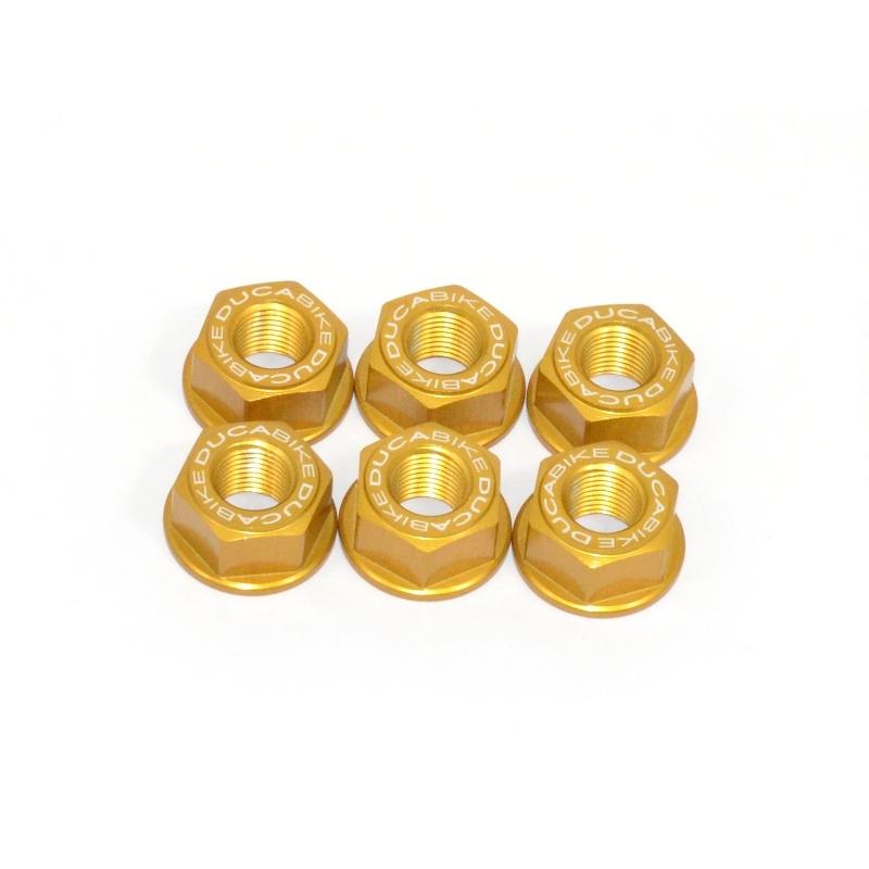 6DSB02 - DUCABIKE Ducati Rear Sprocket Carrier Nuts set