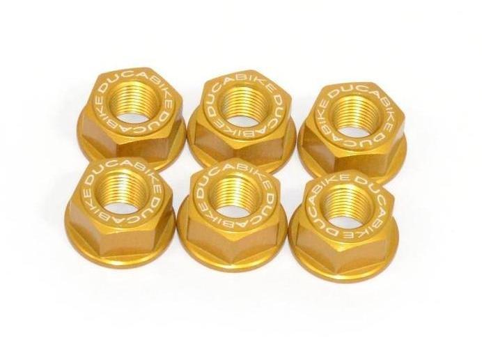 6DSB03 - DUCABIKE Ducati Rear Sprocket Carrier Nuts set