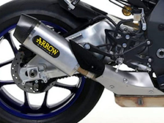 ARROW 71829PK Yamaha R1 (2020+) Titanium Slip-on Exhaust "Indy Race" – Accessories in the 2WheelsHero Motorcycle Aftermarket Accessories and Parts Online Shop