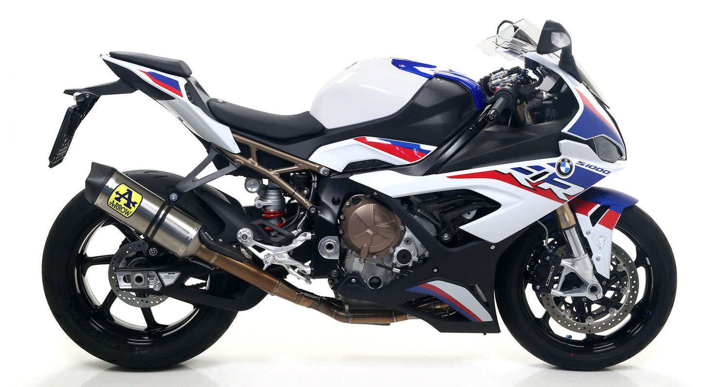 ARROW 71206CP BMW S1000RR (2019+) Titanium Full Exhaust System "Competition Evo Pro-Race" (racing) – Accessories in the 2WheelsHero Motorcycle Aftermarket Accessories and Parts Online Shop