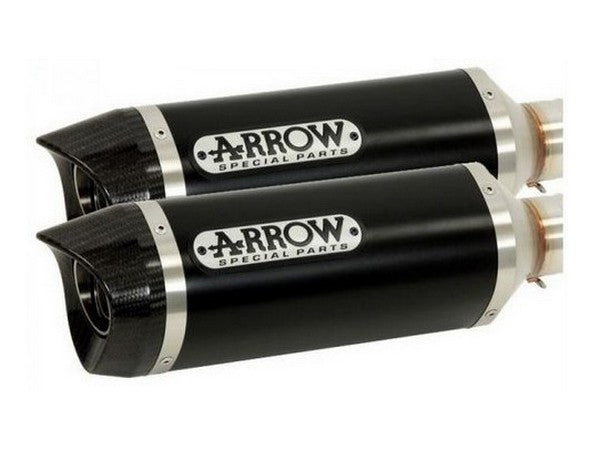 ARROW 71719AKN Yamaha R1 (2007+) Dark Aluminum Slip-on Exhaust "Thunder" – Accessories in the 2WheelsHero Motorcycle Aftermarket Accessories and Parts Online Shop